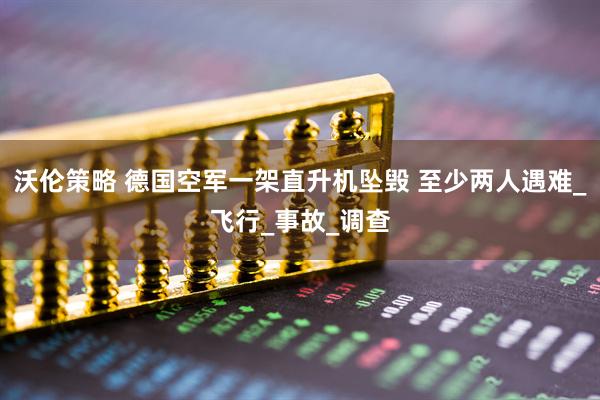 沃伦策略 德国空军一架直升机坠毁 至少两人遇难_飞行_事故_调查